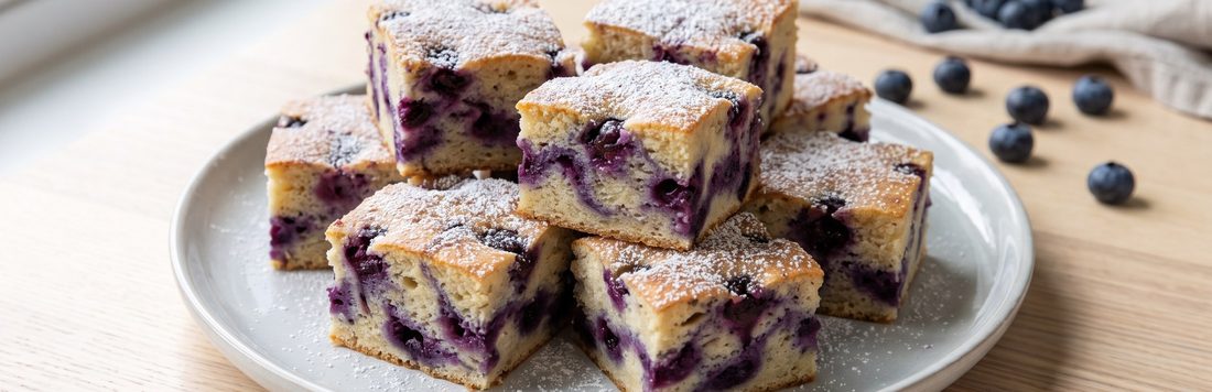 Blueberry Wave Blaubeer-Kuchen aus dem E-Book