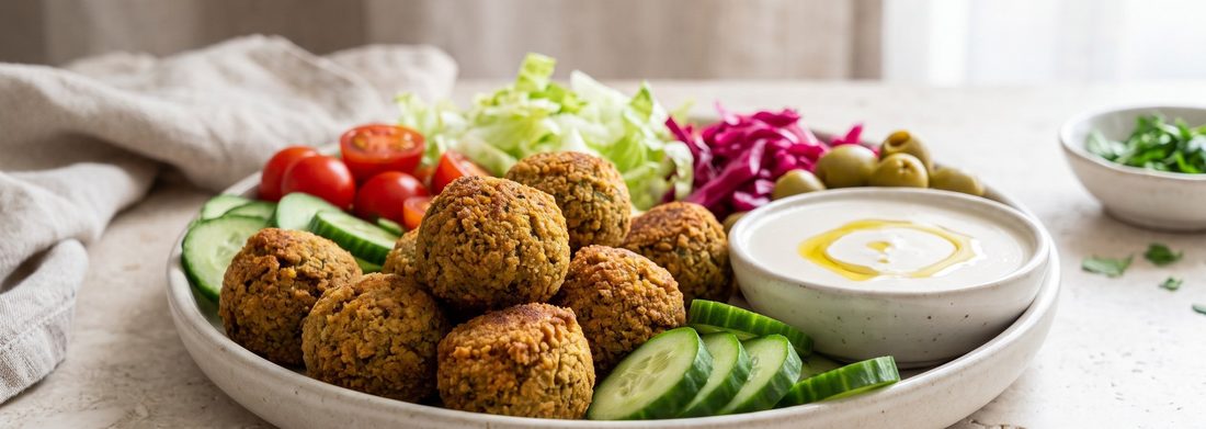 Proteinreiche Falafel aus Ofen & Airfryer aus dem E-Book